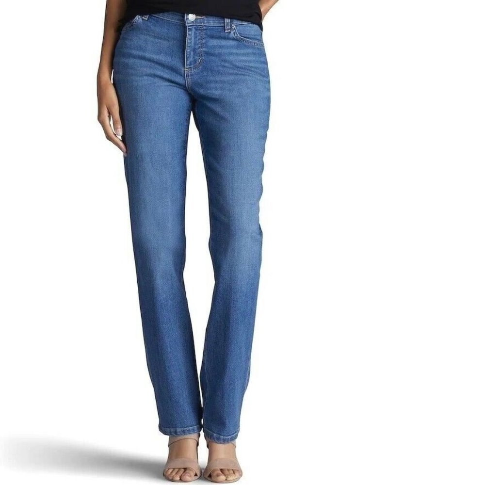 Lee Womens Modern Straight Jeans size 18 Short NEW